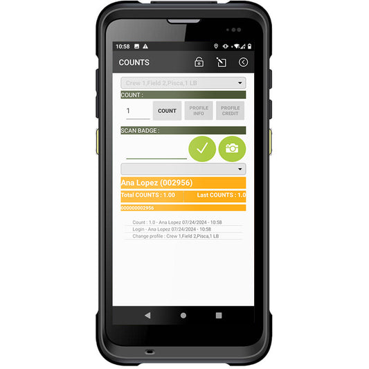 M101 Android Scanner