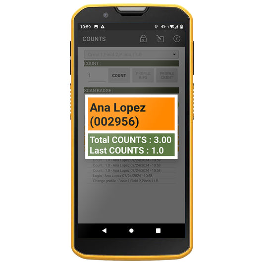 Cipherlab RS38 Android Scanner